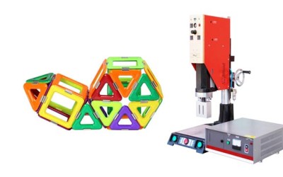 abs磁力片玩具积木外壳超声波焊接机